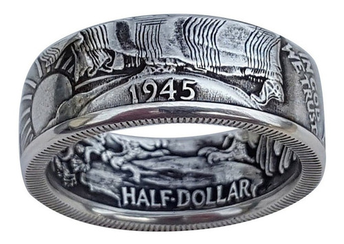 Anillo Con Grabado De Dólar De 1945