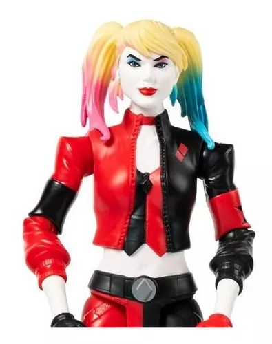 Boneca Arlequina Harley Quinn 30cm Dc Comics Original Sunny