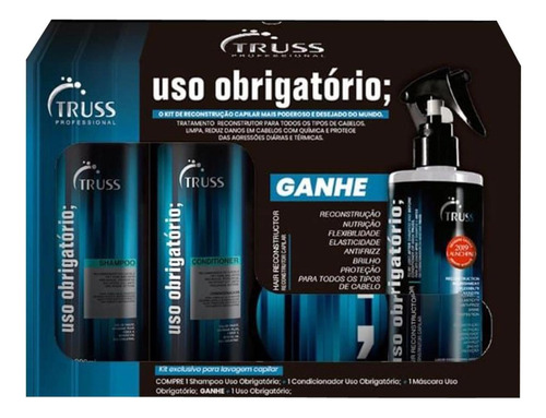 Kit Truss Uso Obrigatorio Tradicional