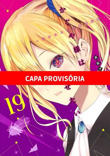 Kaguya Sama - Love is War - 19, de Akasaka, Aka. Editora Panini Brasil LTDA, capa mole em português, 2022