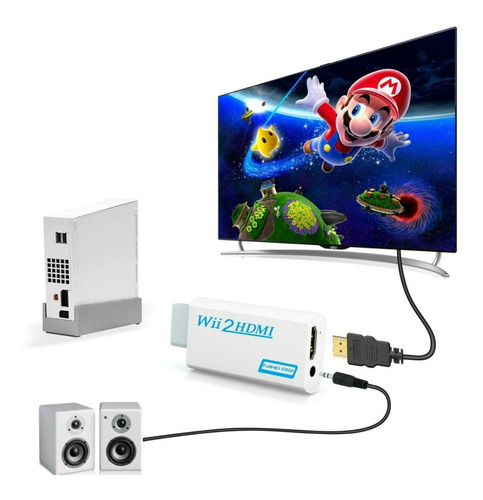 Convertidor Nintendo Wii De Audio Y Video A Hdmi  10v