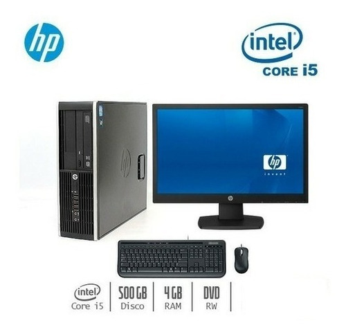 Imagen 1 de 2 de Combo De Desktop Hp, Mouse, Teclado, Monitor.