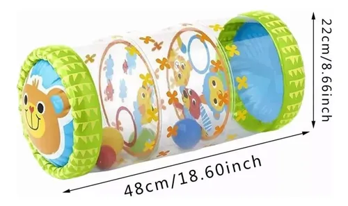 Rodillo Inflable Genérico Para Bebé 48 Cm Estimulación
