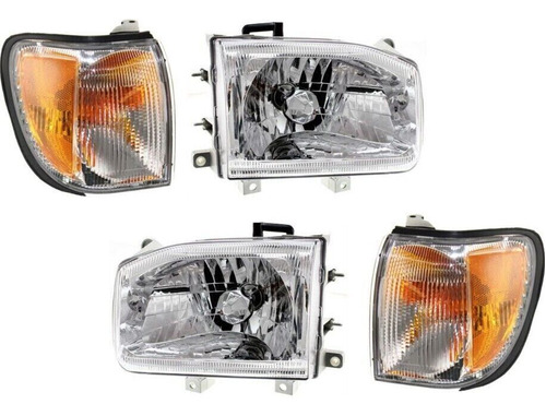 Brand New Headlight Kit For 1999-2004 Nissan Pathfinder  Vvd