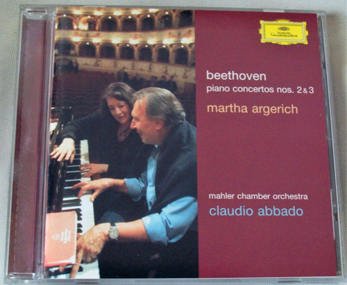 Beethoven Martha Argerich Piano Concertos 2 Y 3 Abbado (am 