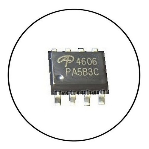 Ao4606 Rm4606s8 2 Transistores Mosfet Soic8. 2 Unidades