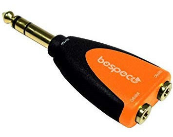 Adaptador Bespeco Slad230 Pl St A 2 Mini Jack St