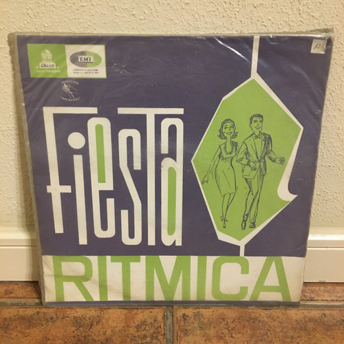 Antiguo Vinilo Lp Fiesta Rítmica, Varios Intérpretes - Odeon