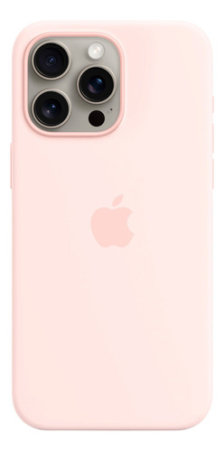 Silicona Magsafe Original iPhone 15 Pro Max Pink