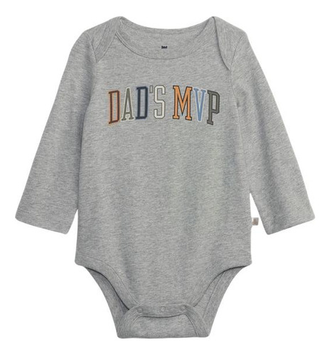 Pilucho Bebé Gap Dad´s Mvp Gris