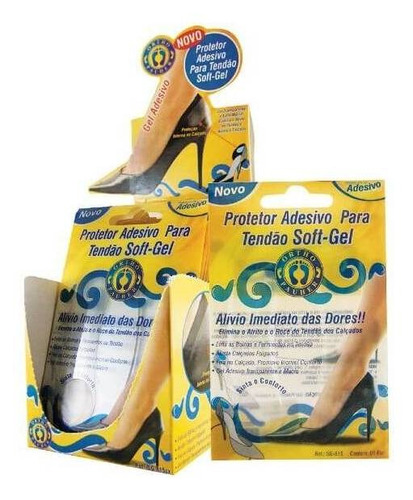 Protetor Adesivo Para Tendão Soft Gel - Ortho Pauher