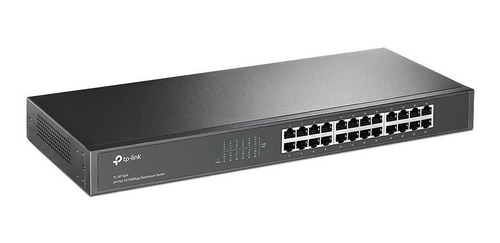 Switch Rack 24 Puertos Tp Link Tl Sf1024 Lan 100mbps Cuotas