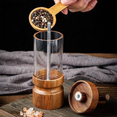 Bake Molinillo Manual De Pimienta , Botella De Condimento