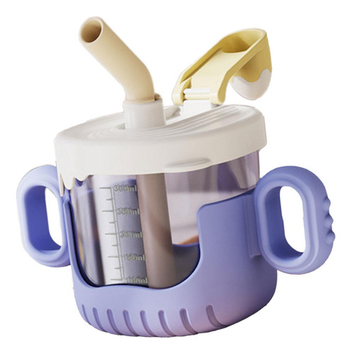 Taza Para Sorber, Taza De Entrenamiento Para Bebé, Violeta