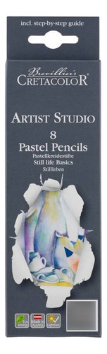 Lapis De Cor Pastel Artist Studio Still Life Com 8