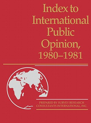 Libro Index To International Public Opinion, 1980-1981 - ...