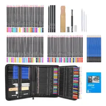 Comprar Kit de 96 Piezas IFORU Lápices de Dibujo y Boceto con Accesorios Profesionales Lapices--96