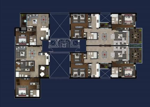 Departamento 4 Ambientes En Alem Y Quintana