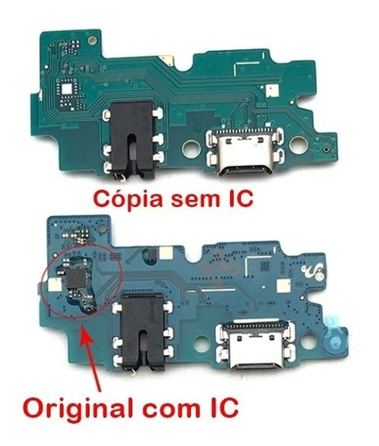 Imagem 1 de 7 de Conector Carga Placa Usb Microfone A20 A205f Flex Original