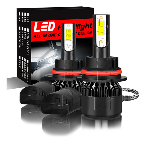 9007 Kit Faros Led Para 2000 01 02 03 04 05 06 07 Jetta A4