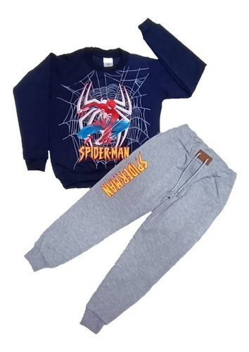 Sudaderas Superheroes Spiderman-hombre Araña Tallas 2 A 12