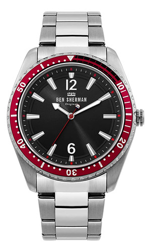 Ben Sherman Hombre Wb037esm Ronnie Diver Analog Display Quar