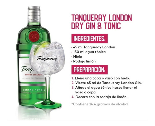 Gin Tanqueray London Dry Pack X 12 - 750 Ml C/u