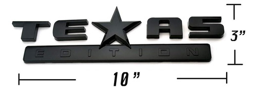 1 Emblema Universal De La Edición 3d De Texas De Conde All B