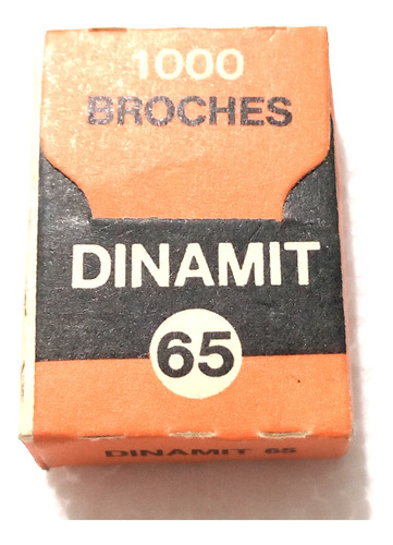 Broches Dinamit 65 (lote X9)