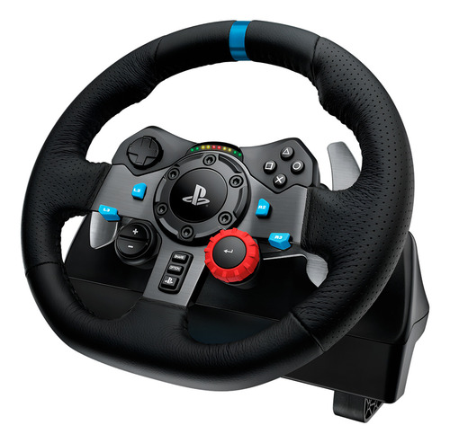 Pack Volante + Palanca Logitech G29 Playstation 4 / Ps5 / Pc Negro