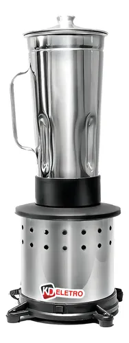 Liquidificador Industrial Alta Rotação 2 Litros Af5 Cor Prateado