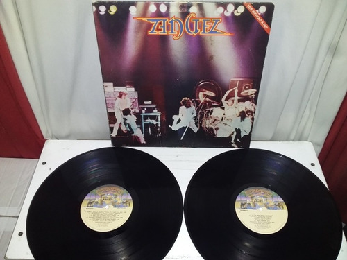 Lp Angel - Live Without A Net. Importado. ( Kiss, Rush ) (Usado)