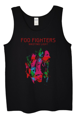 Polera Musculosa Foo Fighters Wasting Light Rock Abominatron