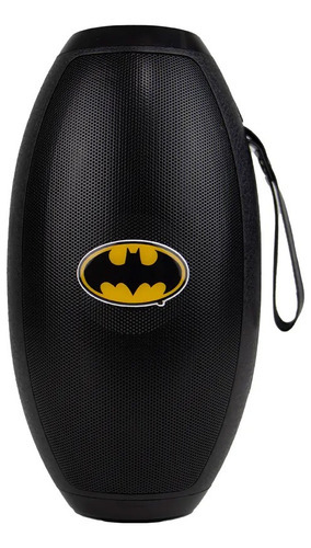 Bocina Batman Logo Edicion Especial Bluetooth Radio Fm Usb Color Negro