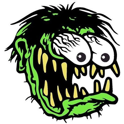 Molde Stencil Rat Fink Multicamadas Para Aerografias