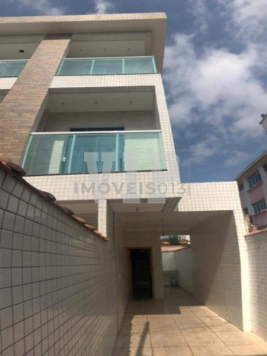 Imagem 1 de 16 de Sobreposta Alta Duplex Com 3 Suítes No Boqueirão Em Santos. - Ca00020 - 69896329