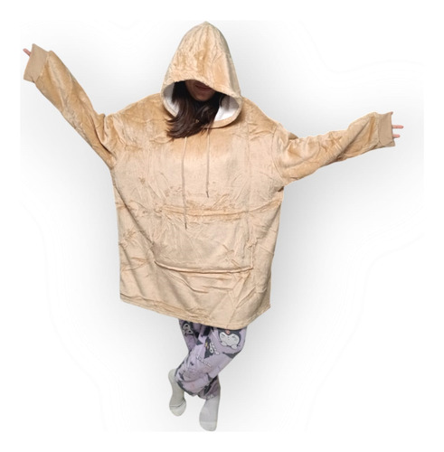 Sudadera Maxi Hoodie Generica Sin Género