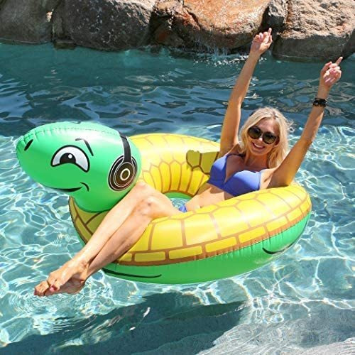 Balsa Inflable De Tortuga Para Alberca Para Niños Y Adulto