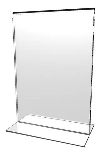 Habladores Acrílicos Porta Menú