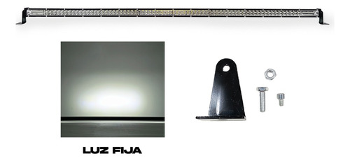 Barra Led Slim 480w Luz Blanco 160 Led 1.28mts Auto Camion