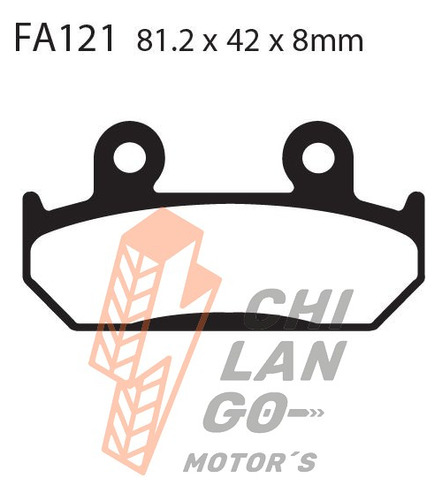 Balatas Ebc Del. Der. Honda Cbr 600 Fm/fn/fp/fr 91-94 Fa121