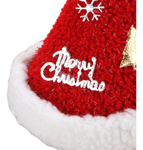 # Sombrero De Navidad, Tocado Con Horquillas, Tocado