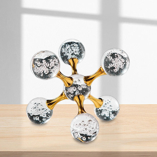 / Figura Moderna De De Burbujas Para Una Decoración L