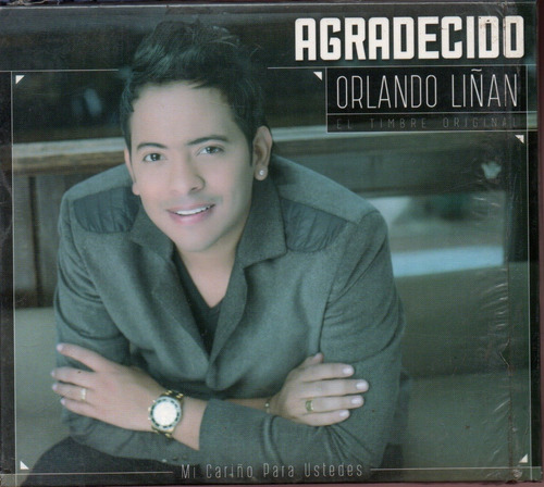 Cd Orlando Liñan El Timbre Original Agradecido