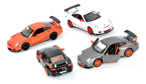 Porsche 911 Gt3 Rs 1:36 Escala 5 Pulgadas Die Cast Modelo D.