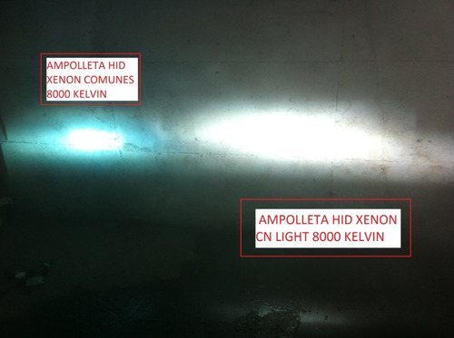 Ampolletas Superiores Cnlight Xenon Hid 35w 9005 8000k 12v