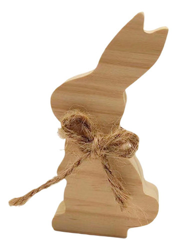 Señal De De Madera, Centro De Mesa De Mesa De Conejo Sin