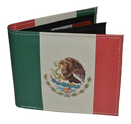 Hombre Bifold Exótico Billetera Imagen Bandera Zdfly