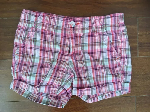 Shorts Ni a Aeropostale Talla 6 Rosado Blanco