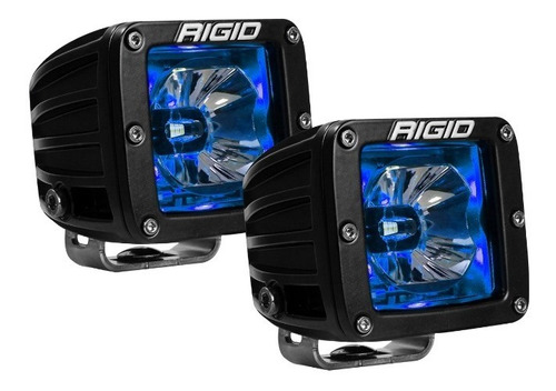 Faros Rigid Radiance Dually Led Fondo Azul (par)